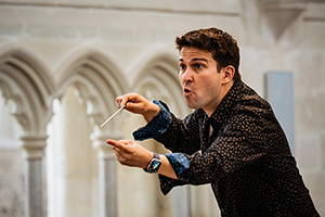 Barnaby Smith conducting (credit: Andrew Wilkinson)